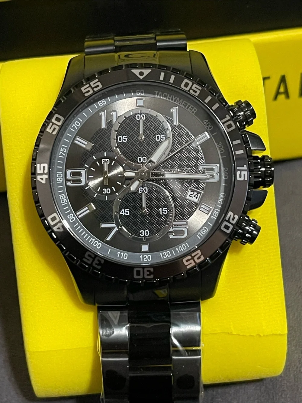 Invicta Specialty Mach Gala Men's Watch - 48mm. Black (69815) New